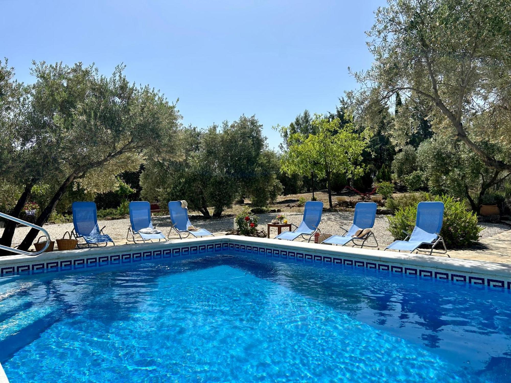 Refugio Andaluz Con Piscina Entre Olivos Villanueva de Tapia Eksteriør bilde