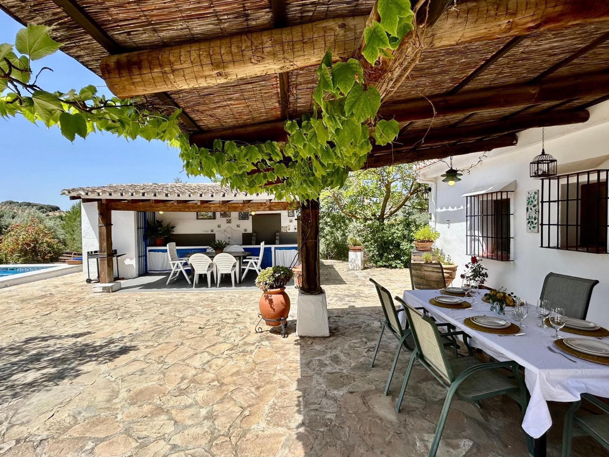 Refugio Andaluz Con Piscina Entre Olivos Villanueva de Tapia Eksteriør bilde