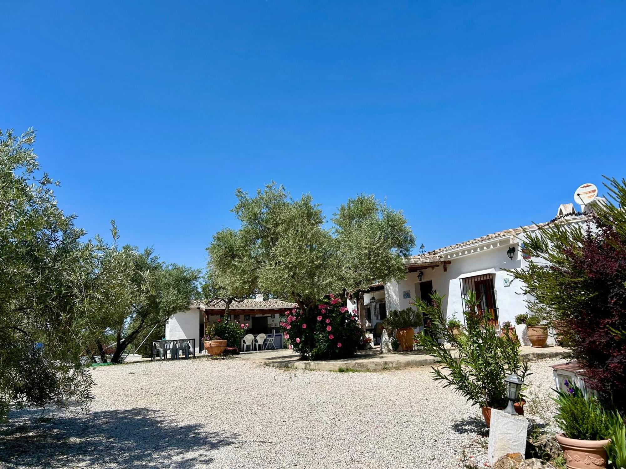 Refugio Andaluz Con Piscina Entre Olivos Villanueva de Tapia Eksteriør bilde