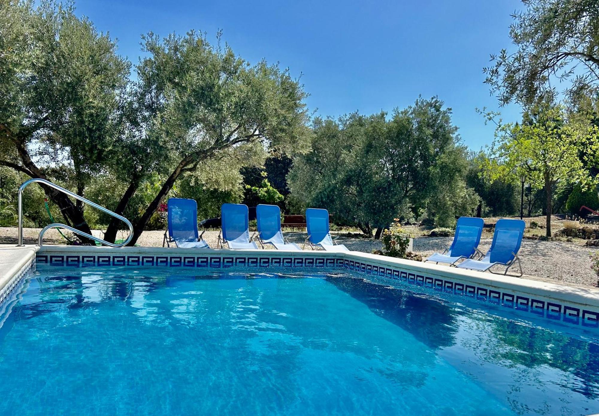 Refugio Andaluz Con Piscina Entre Olivos Villanueva de Tapia Eksteriør bilde